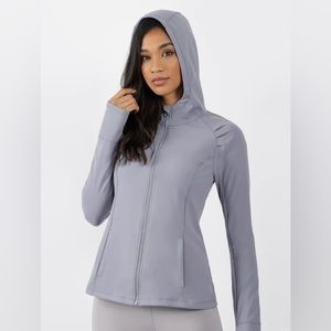 NWT M Yogalicius Lux Slim Fit Full Zip Jacket